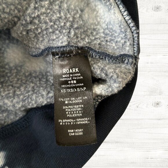 Roark XS Shibori pullover Tie Dye Sweatshirt - Picture 3 of 4